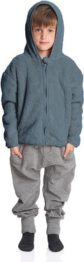 Frosty Fun: Boys’ Toasty Sherpa Jacket for Cool Outdoor Play - Jeans