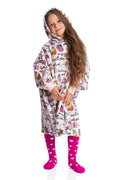 Magical Comfort Cloak: Fleece Unicorn Blanket Hoodie - Plush Embrace for Little Dreamers