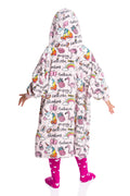 Magical Comfort Cloak: Fleece Unicorn Blanket Hoodie - Plush Embrace for Little Dreamers