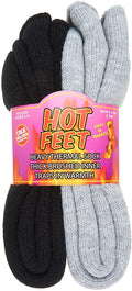 Women's 2 Pack Warm Cozy Thermal Socks - Thick Insulated Crew for Cold –  Maddogconcepts