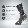Hot Feet Women Thermal Socks, Cozy Crew Socks (3 Pack)